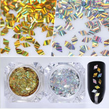 GLITTER flakes / 3D fish scale ongles paillettes POUR cosmétique, vernis à ongles etc.